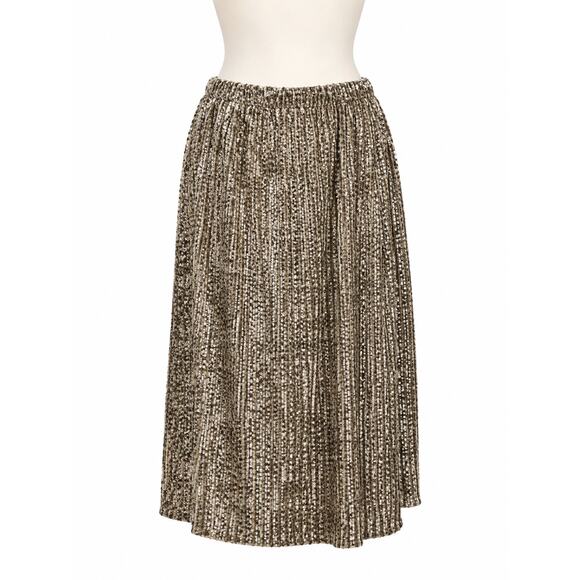 Banana Republic Dresses & Skirts - Banana Republic Leopard Print Pleated Midi Skirt - Size S - Effortless Chic